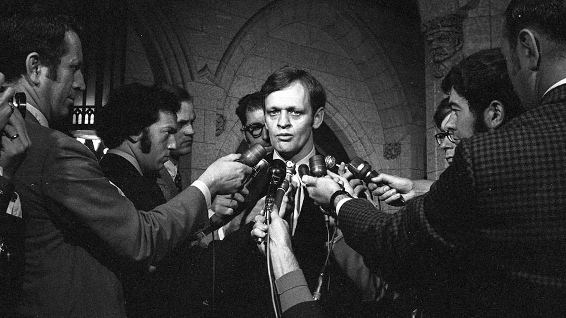 Jean Chrétien in June 1969 in Ottawa, when he was the minister of Indian affairs and northern development.